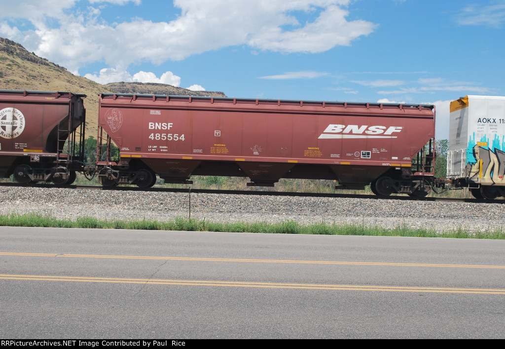 BNSF 485554